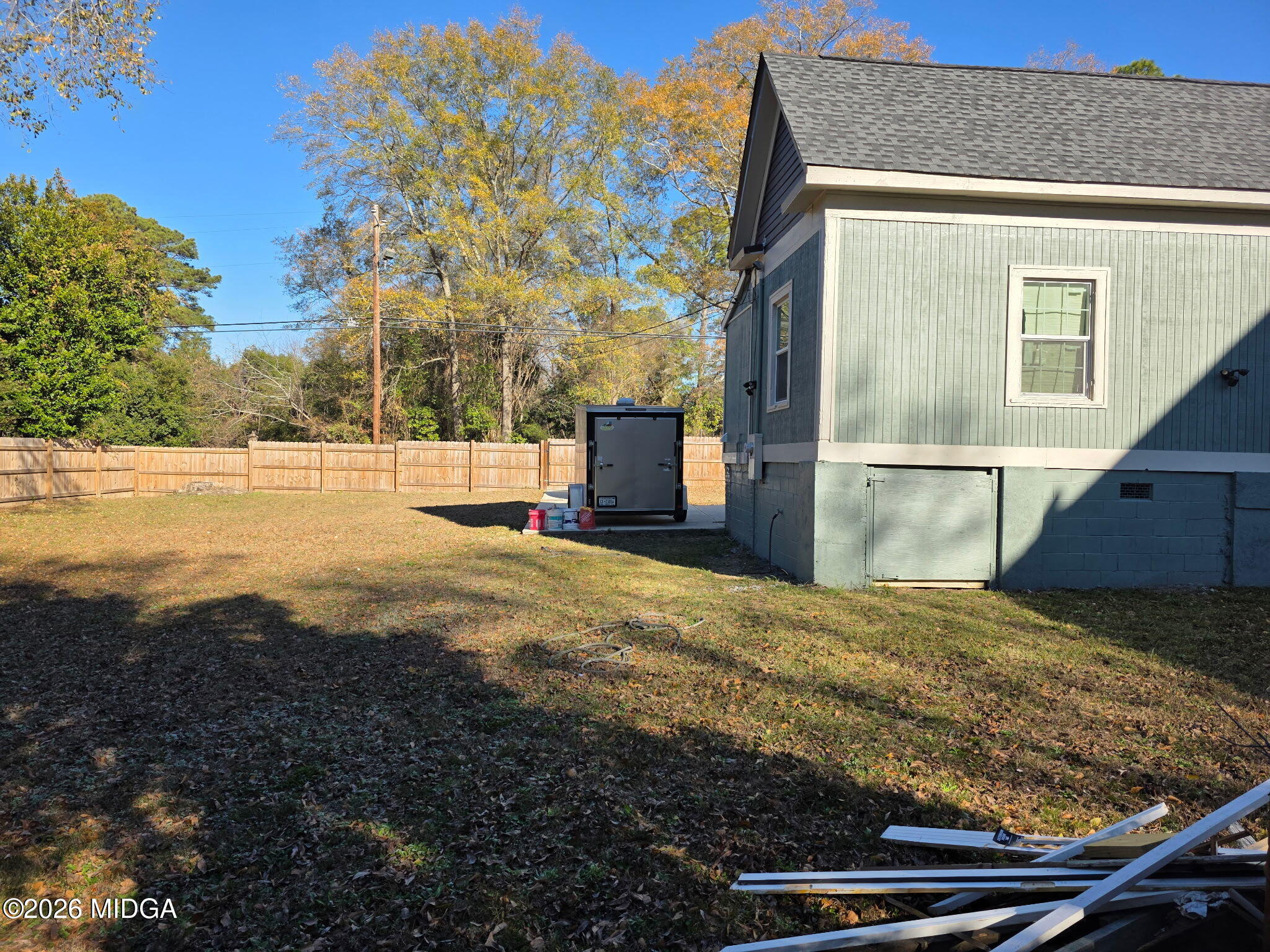 692 Center Street Macon, GA 31217 - Photo 12 of 16 a view of an outdoor space and a yard