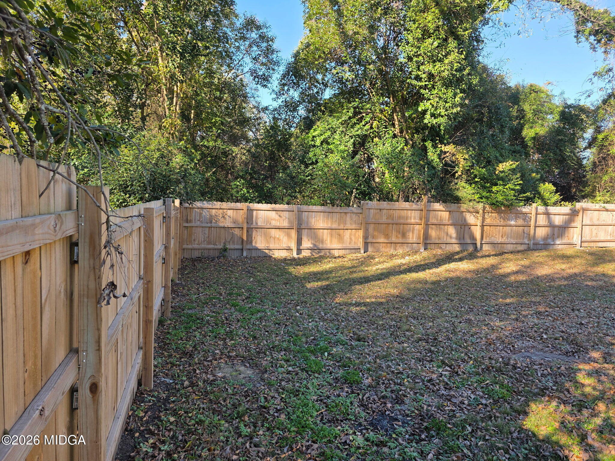 692 Center Street Macon, GA 31217 - Photo 13 of 16 a view of backyard with green space