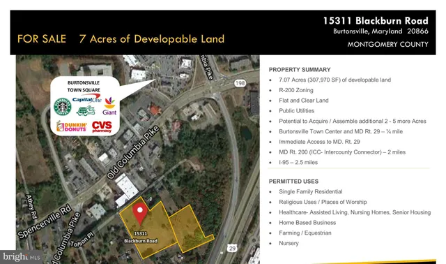 $2,125,000 | 15311 Blackburn Road, Burtonsville, MD 20866