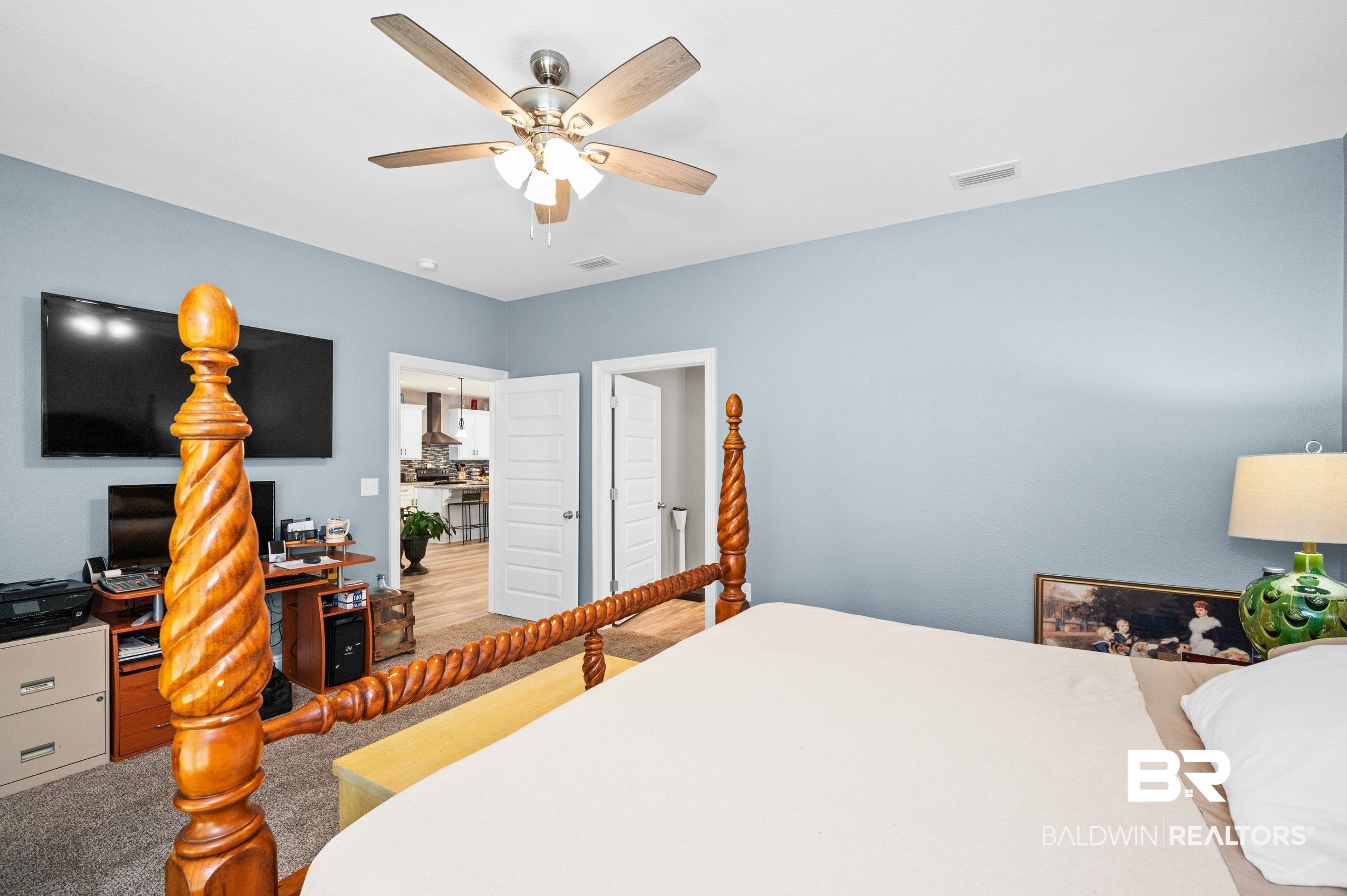 1700 South Juniper Street Foley, AL 36535 - Photo 23 of 51 Carpeted bedroom with ceiling fan