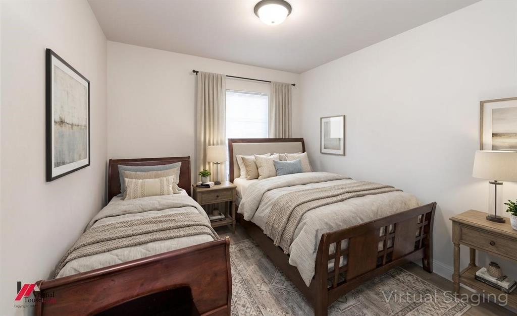 331 Hummingbird Lane Princeton, LA 71067 - Photo 26 of 34 AI Virtually added some staging. Bedroom featuring wood finished floors