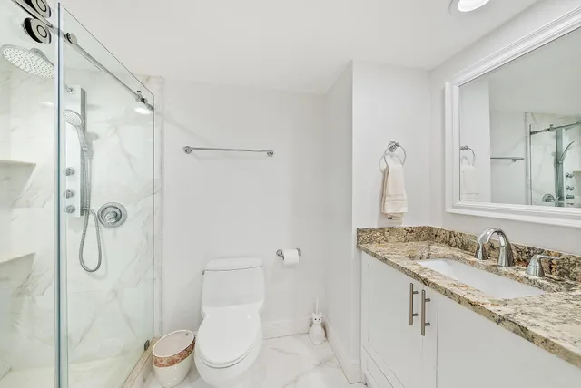 a view of an ocean from a balcony