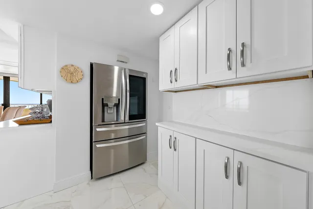 a view of an ocean from a balcony