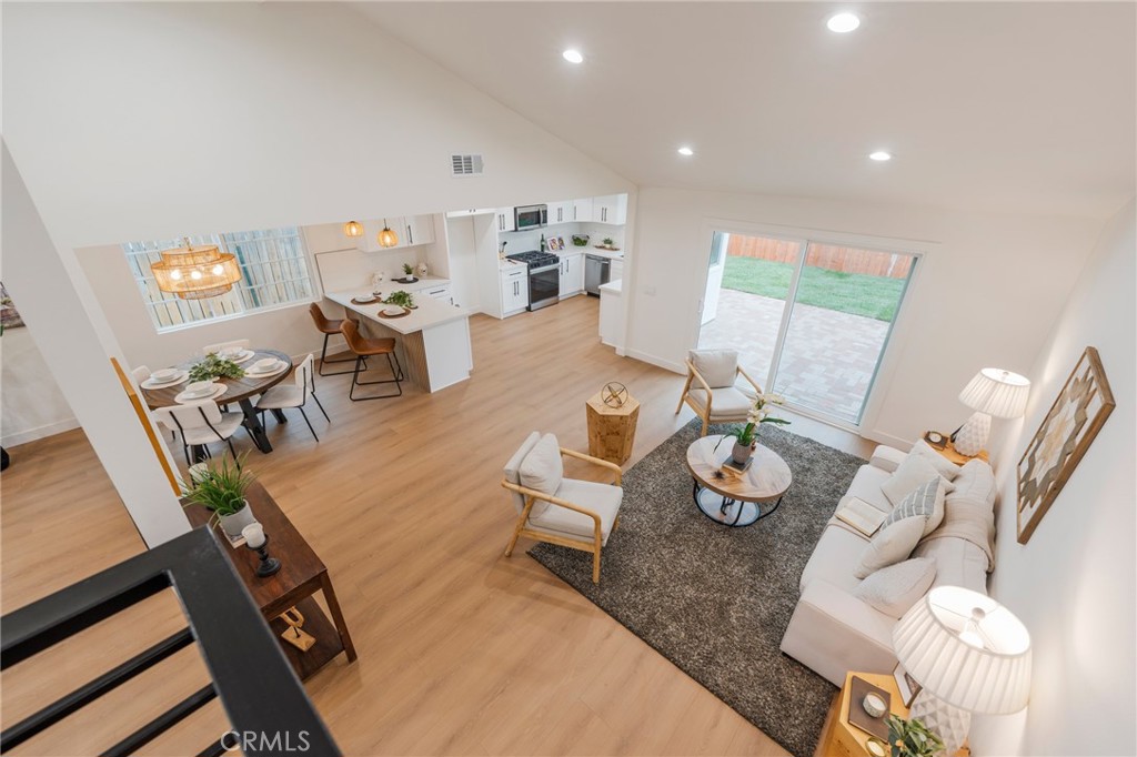 431 Devonshire Drive Brea, CA 92821 - Photo 26 of 45 a living room with furniture and a wooden floor