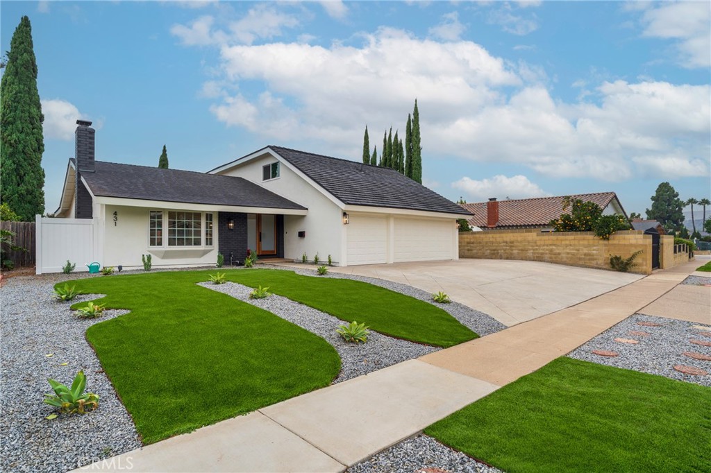 431 Devonshire Drive Brea, CA 92821 - Photo 40 of 45 a front view of a house with a garden