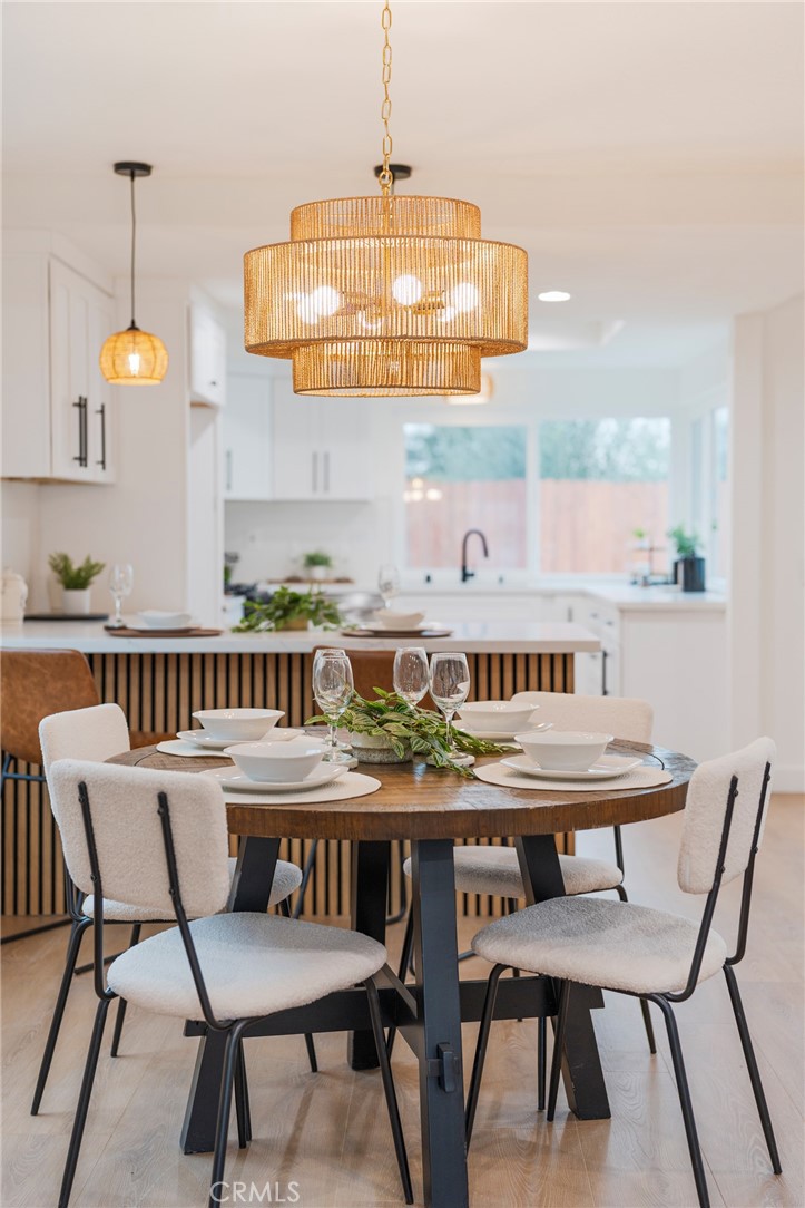431 Devonshire Drive Brea, CA 92821 - Photo 7 of 45 a dining room with a wooden table and chairs