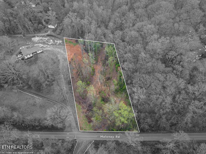 3827 Maloney Road Knoxville, TN 37920 - Photo 2 of 4 Aerial View