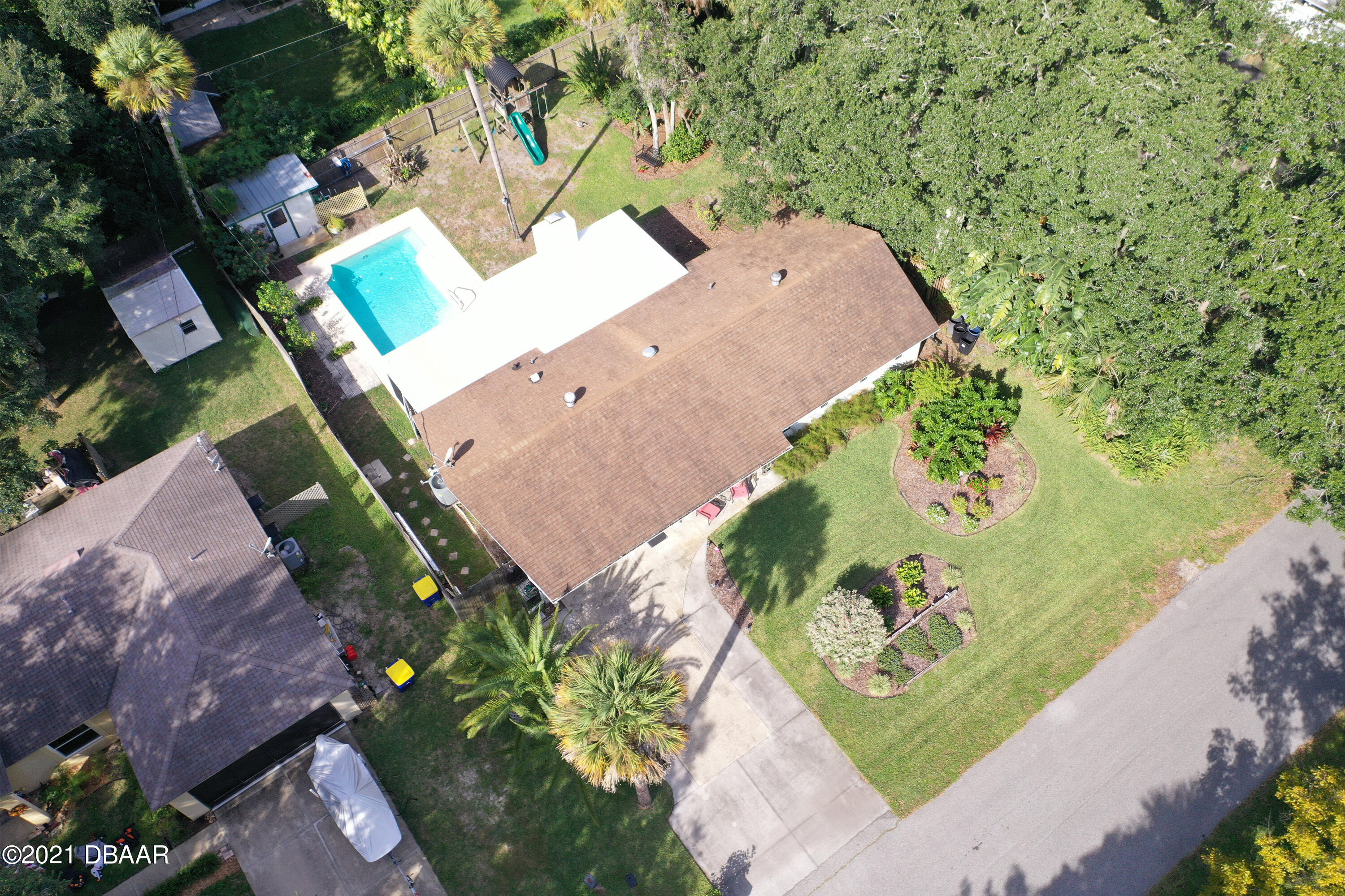 1522 Pine Tree Drive Edgewater, FL 32132 - Photo 21 of 26 an aerial view of a house