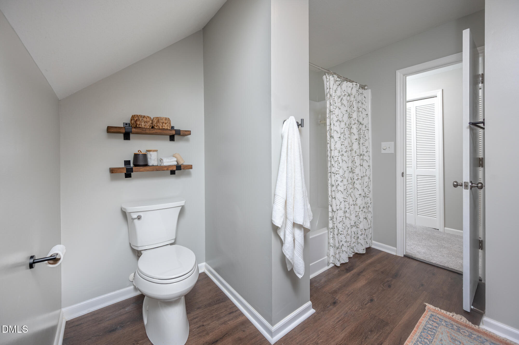 132 Hudson Hills Road Pittsboro, NC 27312 - Photo 27 of 43 a bathroom with a toilet and a shower