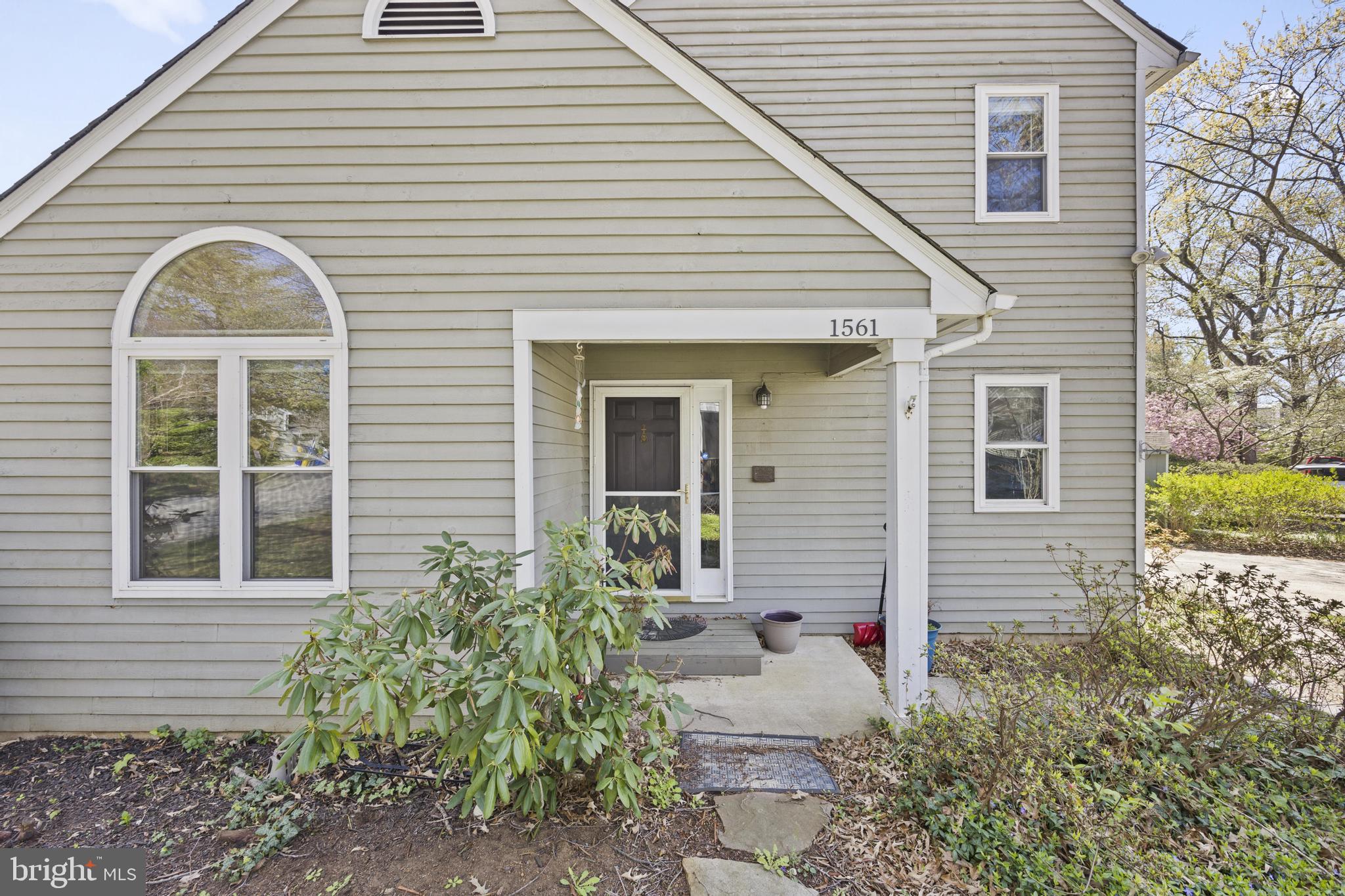 1561 Ritchie Lane Annapolis, MD 21401 - Photo 63 of 66 Charming entrance with lush greenery.