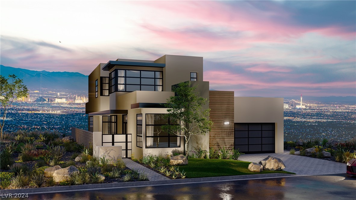 512 Overlook Rim Drive Henderson, NV 89012 - Photo 1 of 25 Rendering of Residence 5 on Lot 227