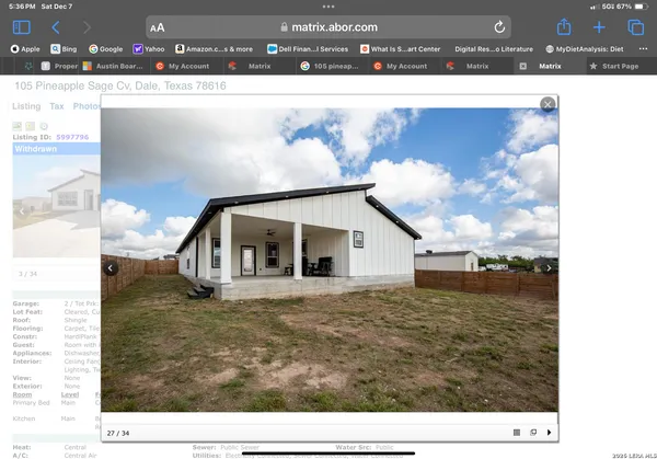 $2,900 | 105 Pineapple Sage Cove, Dale, TX 78616