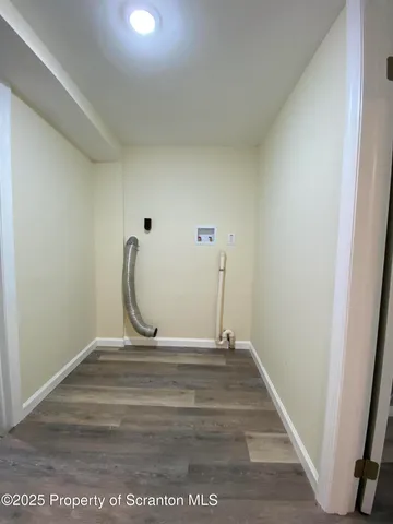 a view of backyard with green space