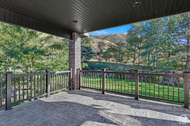 165 East 1550th South Perry, UT 84302 - Photo 25 of 26 View of patio featuring a mountain view