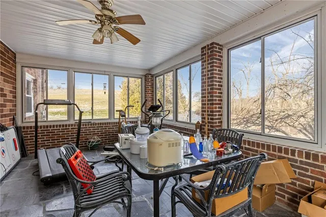 view of city from balcony