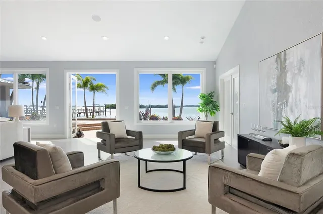 a kitchen with a stove and a refrigerator