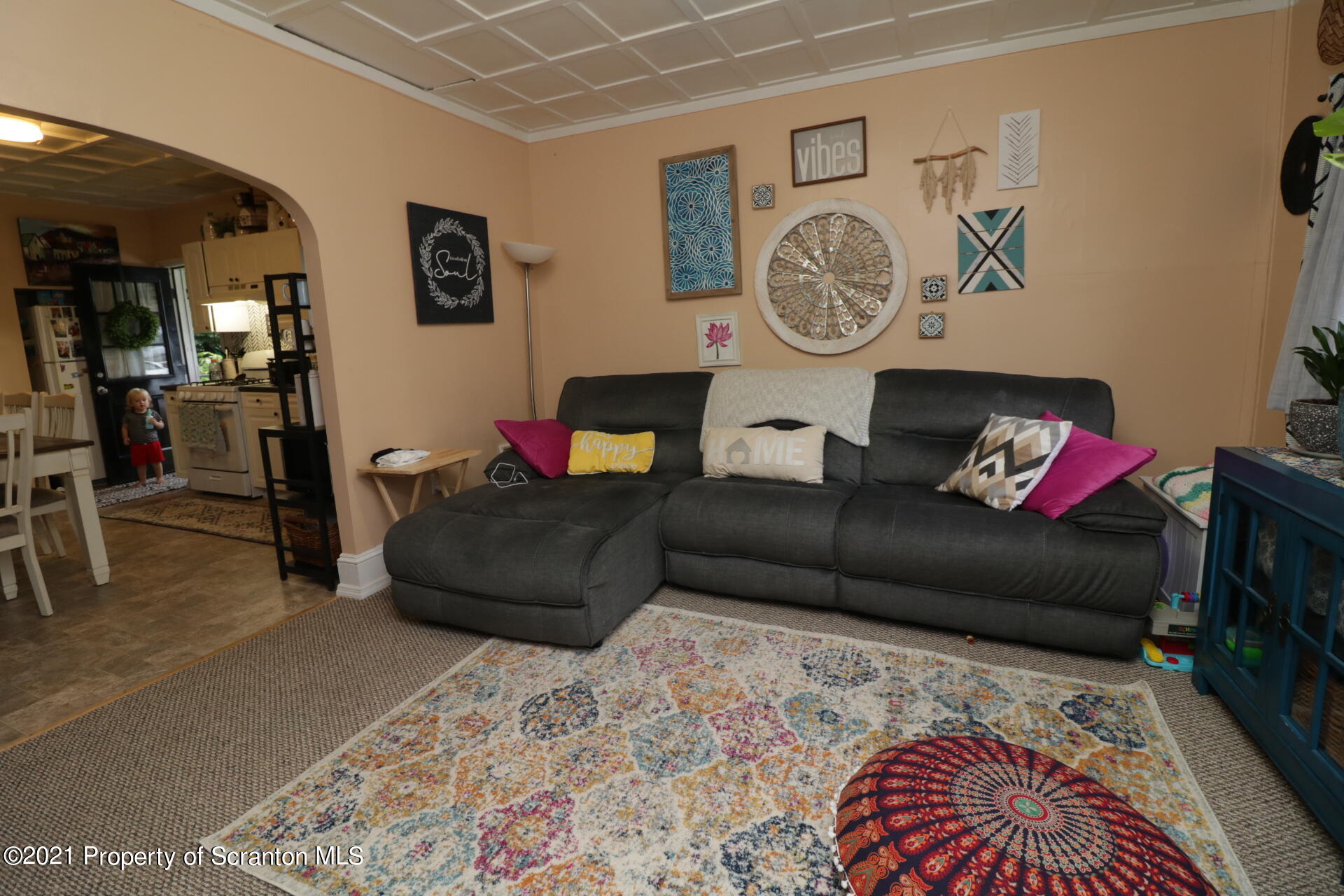 4 Prospect Street Simpson, PA 18407 - Photo 6 of 41 a living room with furniture and a rug