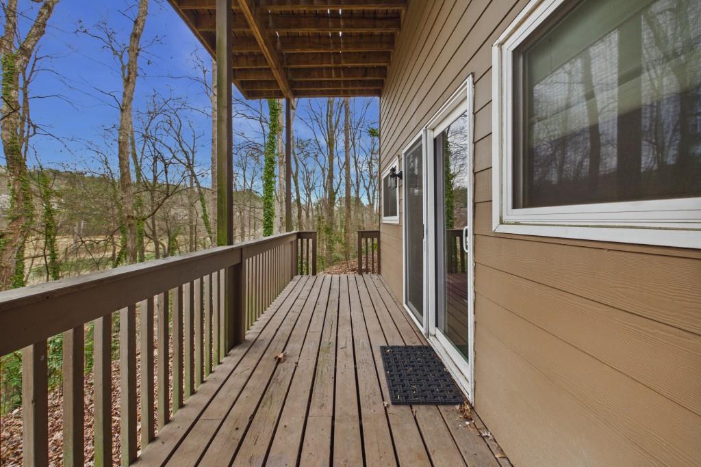 100 Colony Ridge Drive Alpharetta, GA 30022 - Photo 41 of 47 a view of a balcony with wooden floor