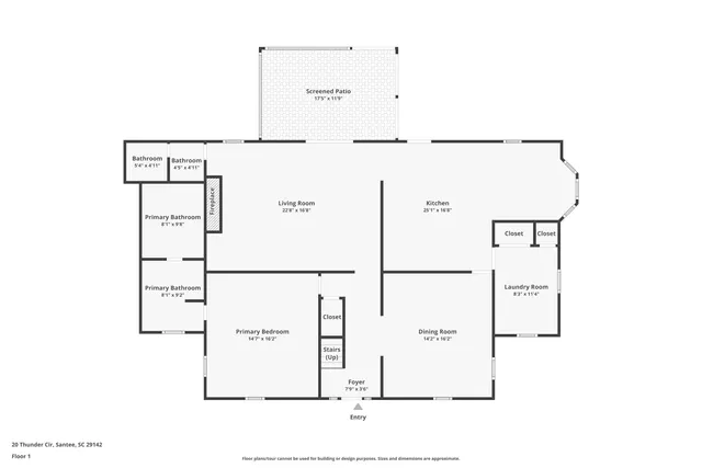 $375,000 | 20 Thunder Circle, Santee, SC 29142