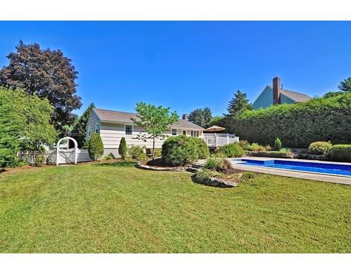 48 Everett Circle Stoughton, MA 02072 - Photo 28 of 34 a view of a house with swimming pool and sitting area