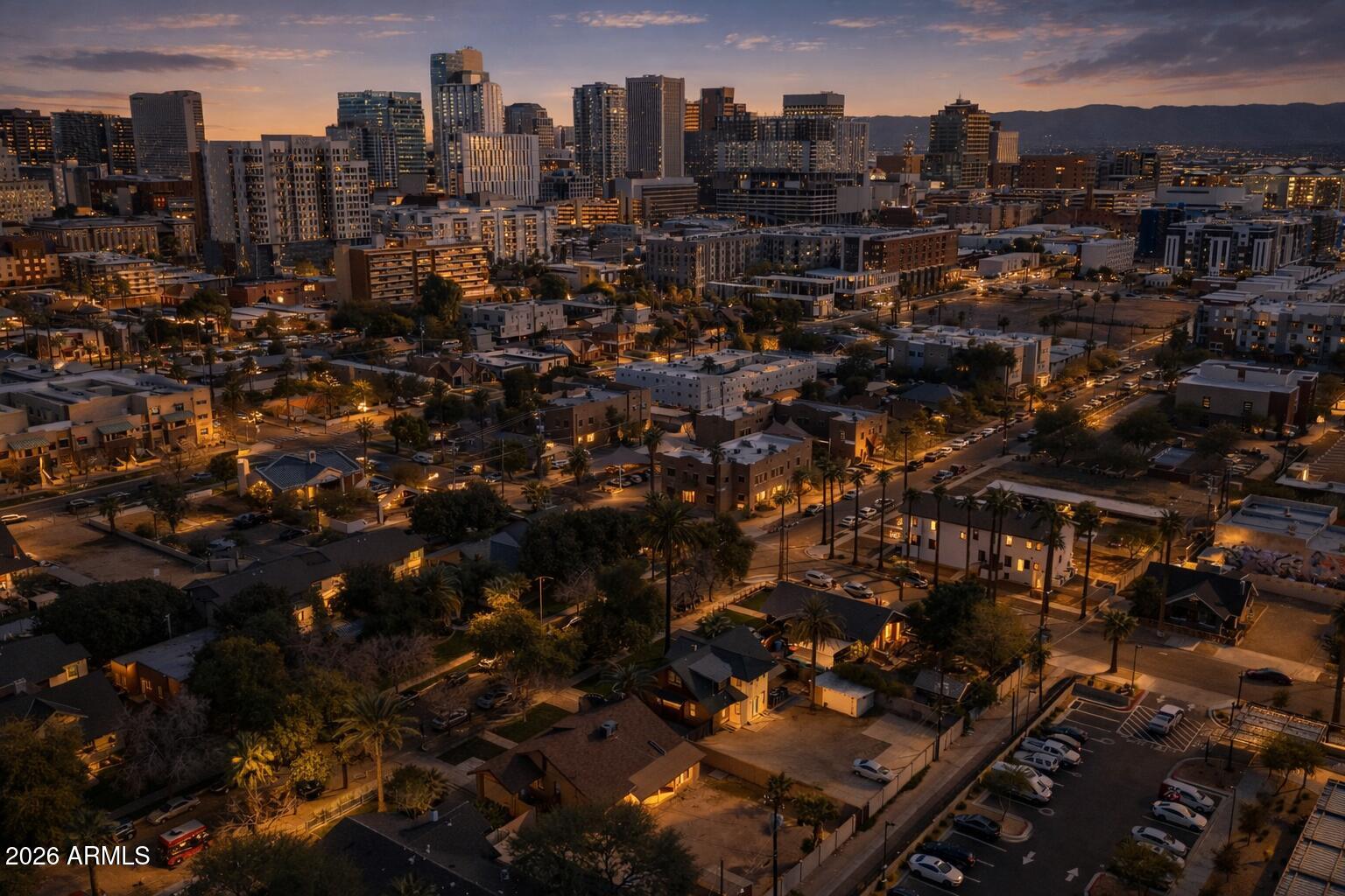 816 North 6th Avenue Phoenix, AZ 85003 - Photo 47 of 49 Sunset in Phoenix