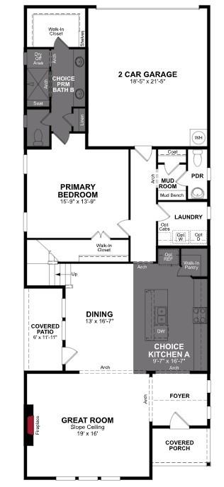 1413 Lady Bird Road Justin, TX 76247 - Photo 25 of 26 Beazer Homes Wildflower Ranch Brenham Floorplan.