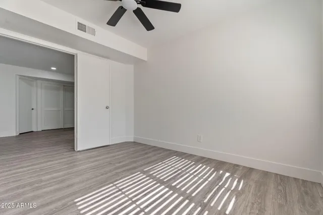 wooden floor in an empty room