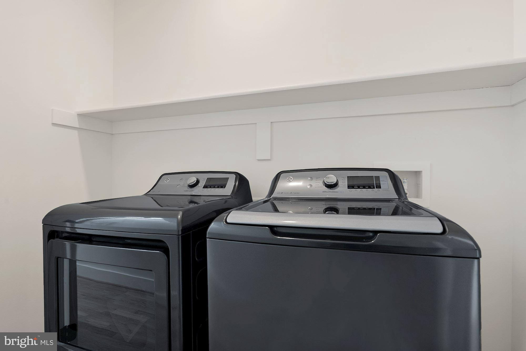 617 Lexington Place Northeast Washington, DC 20002 - Photo 34 of 43 Wide Laundry area with Shelf