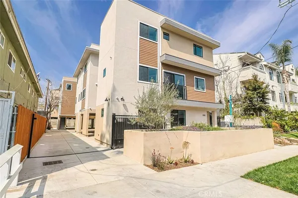 a view of a building with many windows