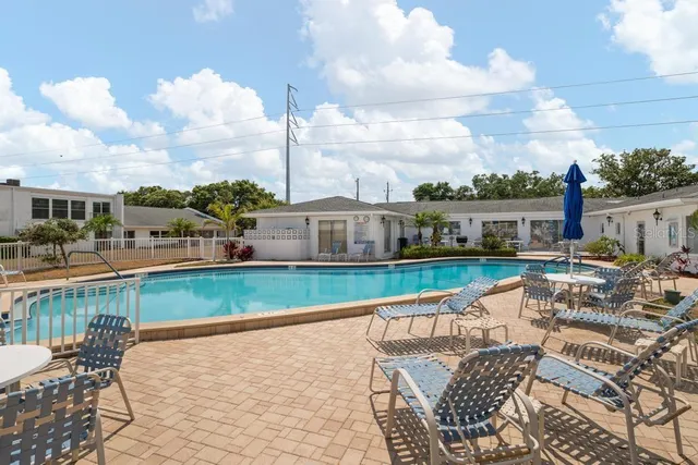 a view of a city from a terrace