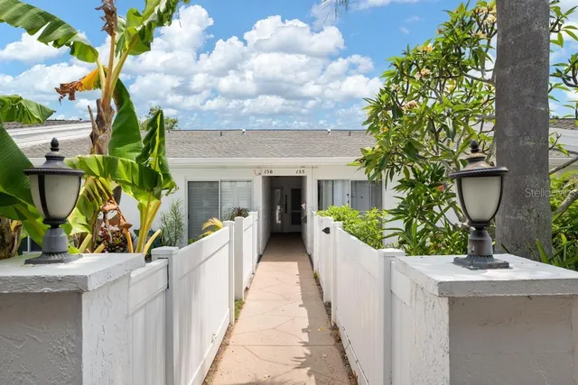 a view of a house with entertaining space