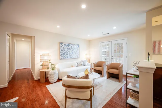 a bedroom with furniture and a couch