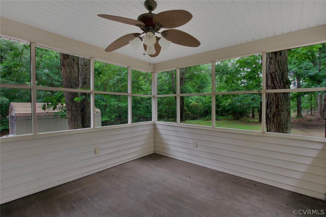 2785 Judes Ferry Road Powhatan, VA 23139 - Photo 31 of 39 Screened-in back porch