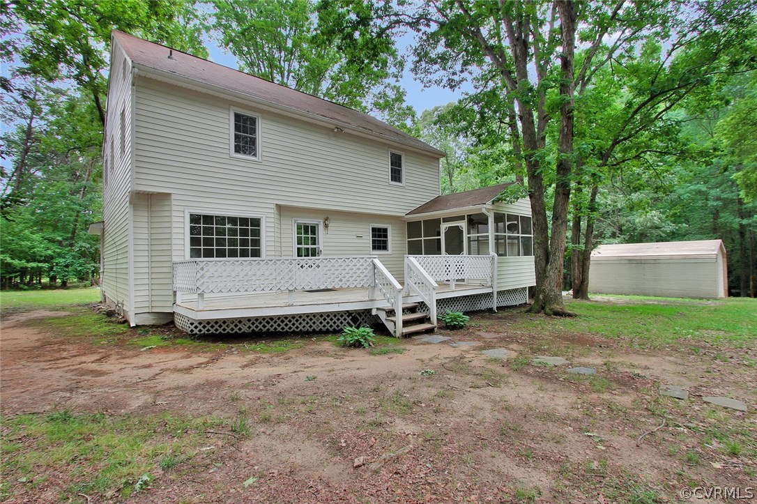 2785 Judes Ferry Road Powhatan, VA 23139 - Photo 36 of 39 Back of home