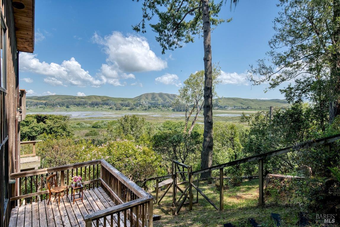57 Laurel Street Inverness, CA 94956 - Photo 41 of 45 a view of lake from balcony