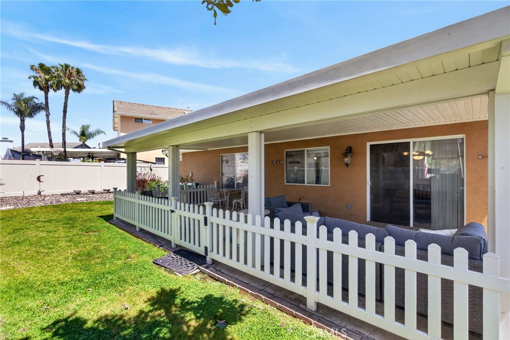 19584 Jill Court Riverside, CA 92508 - Photo 23 of 31 a view of a porch with a garden