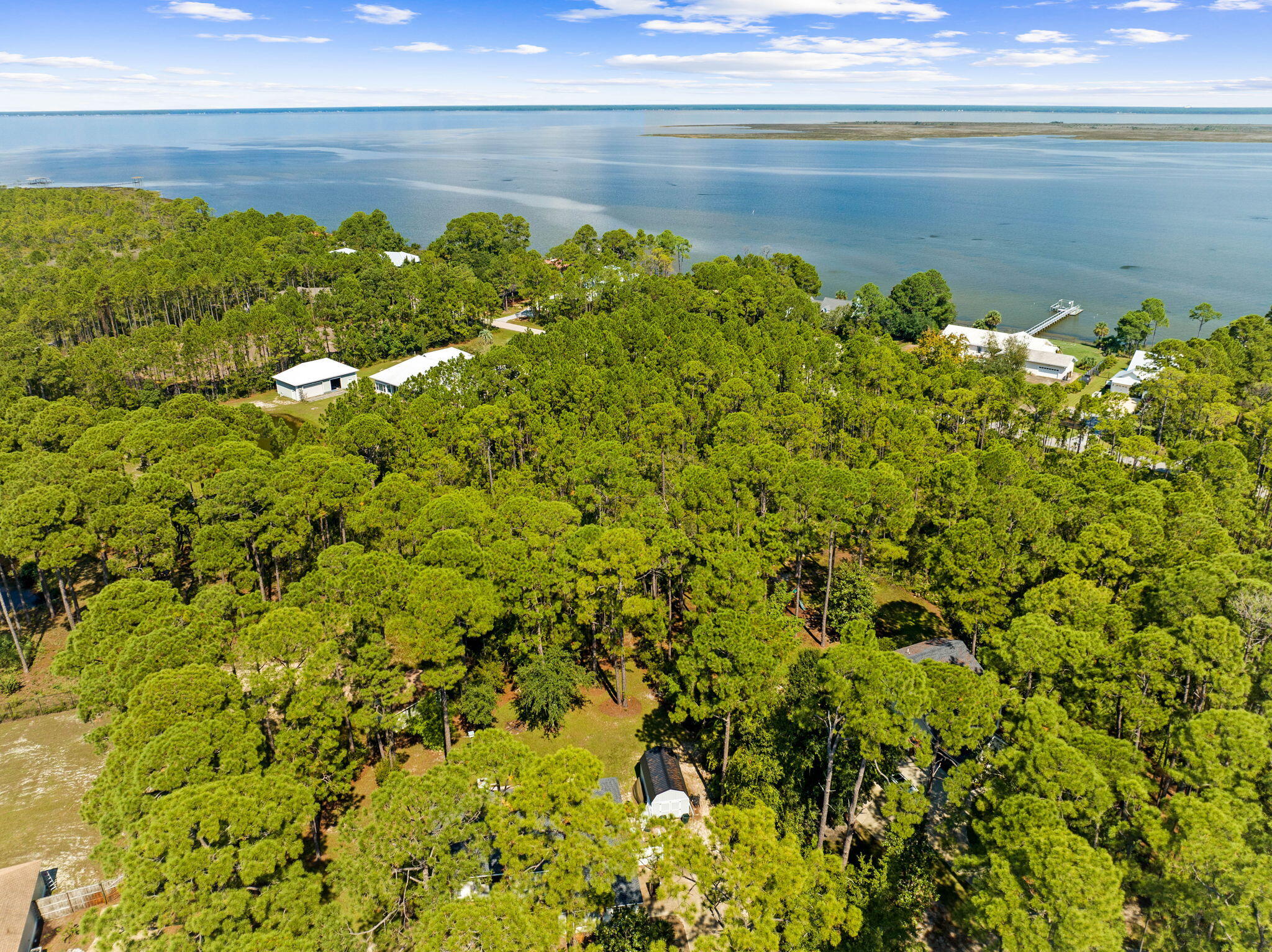 Lot 30 Woodland Bayou Drive Santa Rosa Beach, FL 32459 - Photo 18 of 28 a view of a garden with a lake
