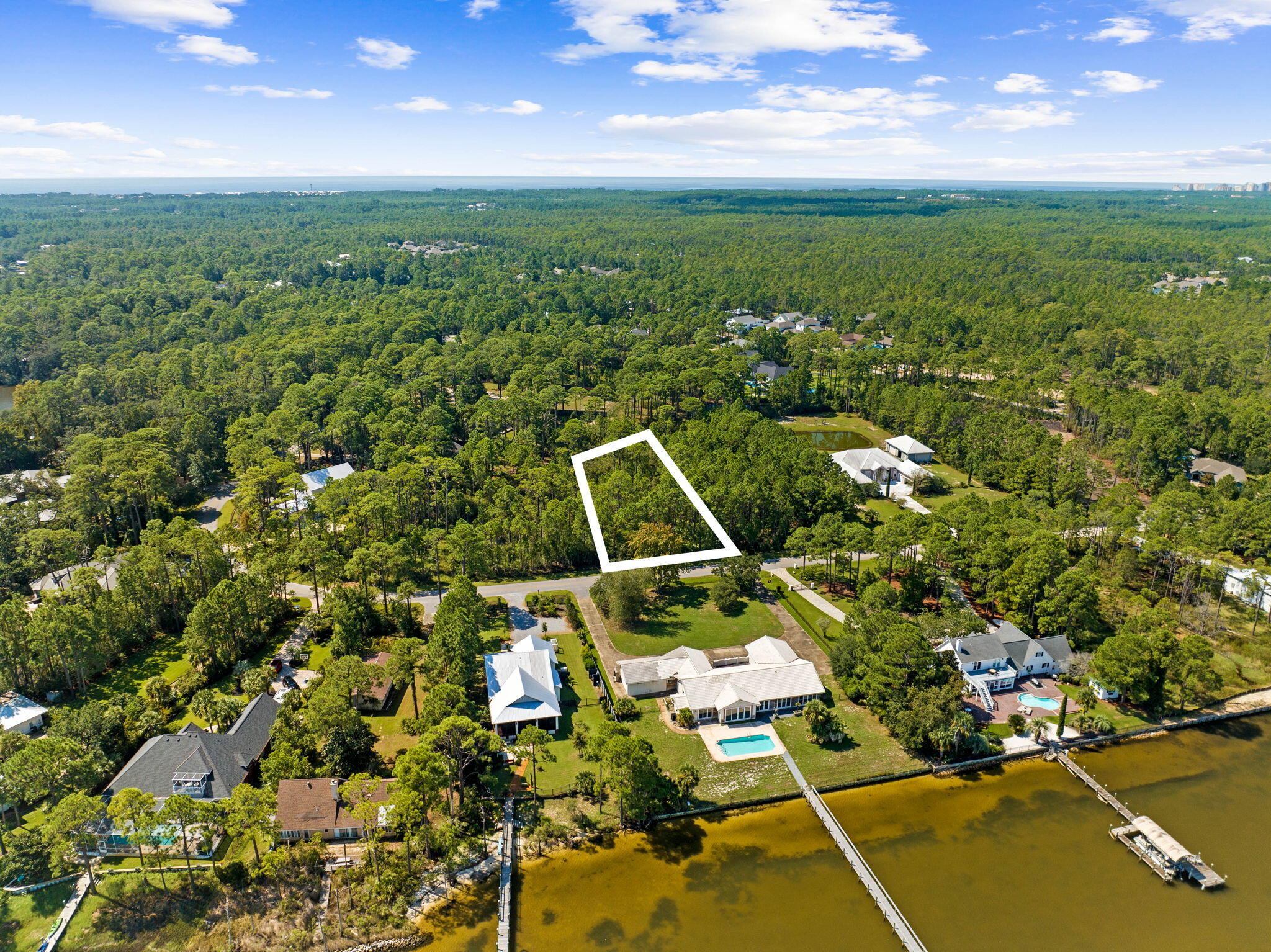 Lot 30 Woodland Bayou Drive Santa Rosa Beach, FL 32459 - Photo 2 of 28 a view of a city