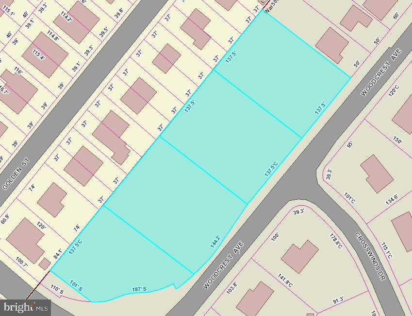 Woodcrest Avenue Lititz, PA 17543 - Photo 4 of 5 Parcel Map