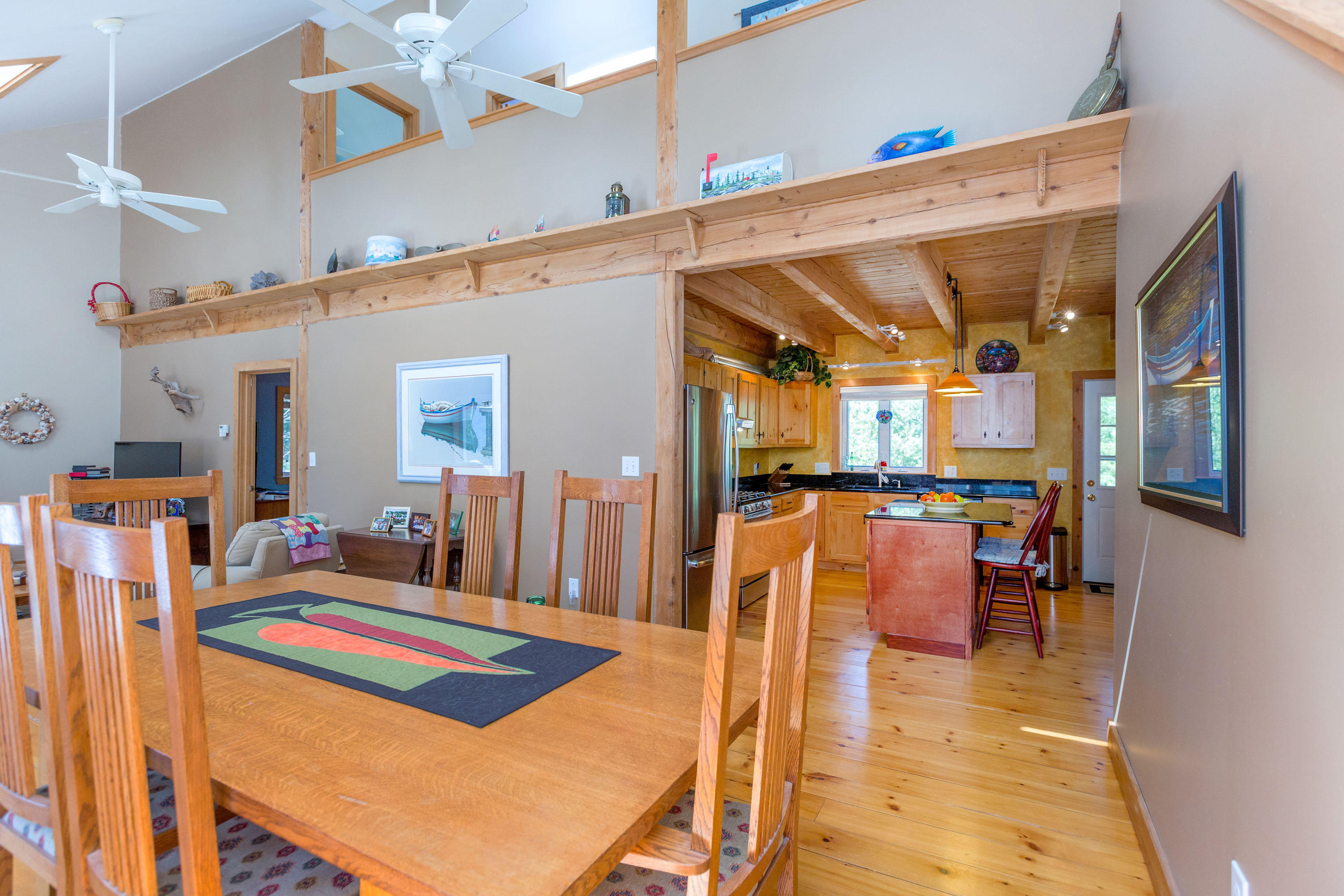14 Brickyard Cove Road Harpswell, ME 04079 - Photo 17 of 40 Open concept interior