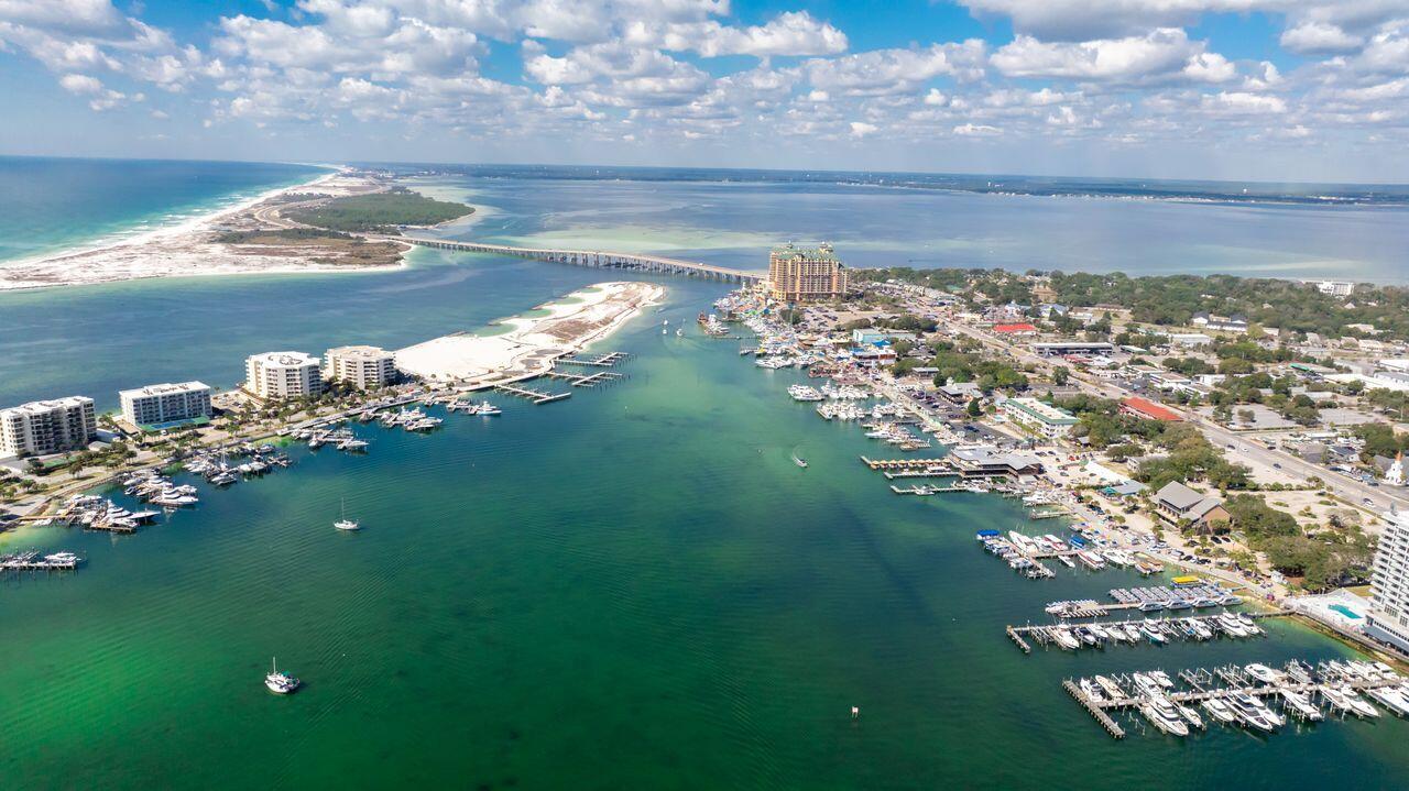 211 Durango Road, Unit 615 Destin, FL 32541 - Photo 30 of 30 destin harbor pic drone