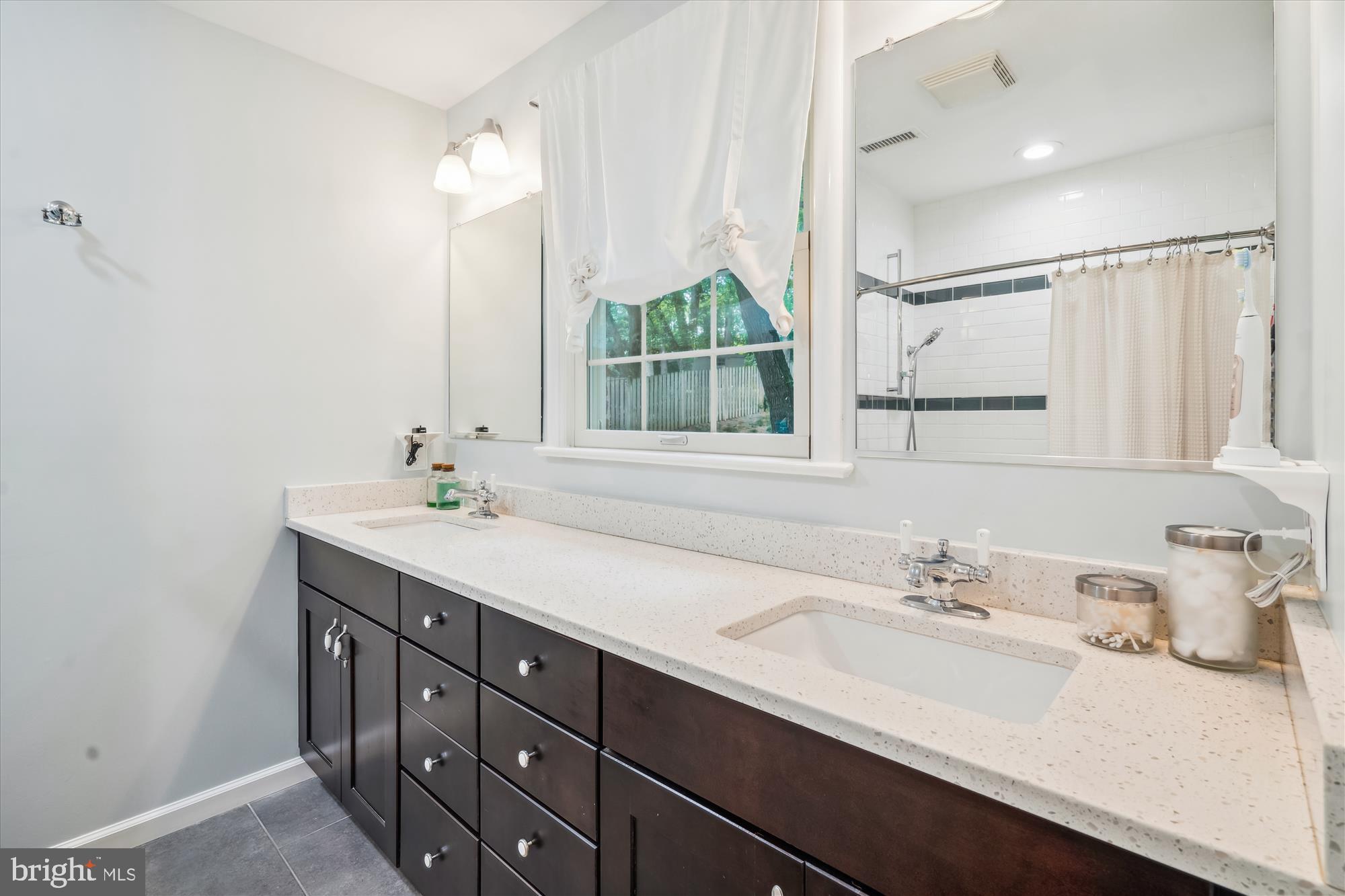 501 Apple Grove Road Silver Spring, MD 20904 - Photo 17 of 50 Renovated ensuite bath with dual sinks