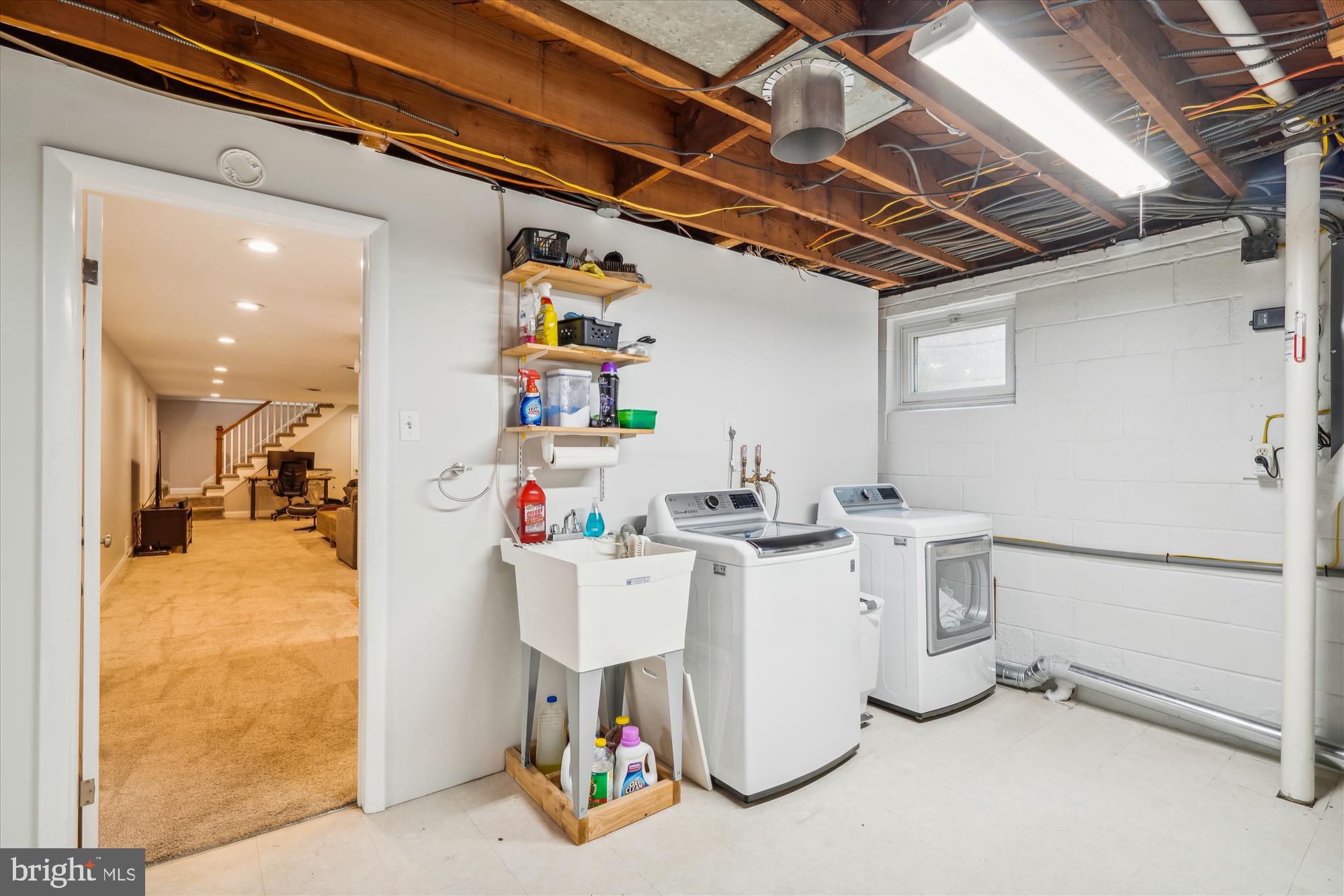 501 Apple Grove Road Silver Spring, MD 20904 - Photo 33 of 50 Lower level laundry