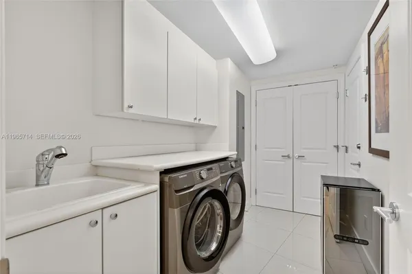 a view of a lake from a city