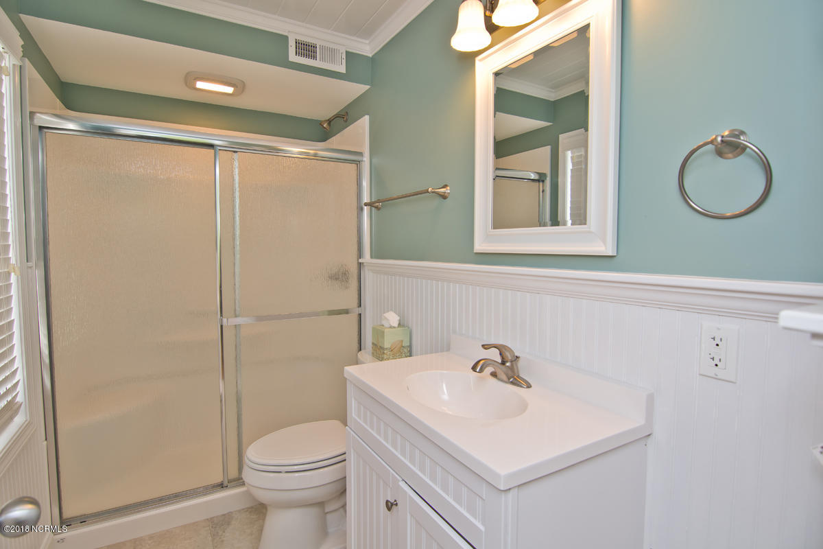 203 Hoffman Beach Road Atlantic Beach, NC 28512 - Photo 14 of 50 This bathroom was recently upgraded to a full bathroom, during the installation of the BRAND NEW SEPTIC system.