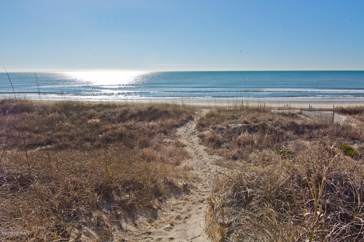 203 Hoffman Beach Road Atlantic Beach, NC 28512 - Photo 34 of 50 Literally steps from your back door, here is the path to the beautiful beach in Salter Path!