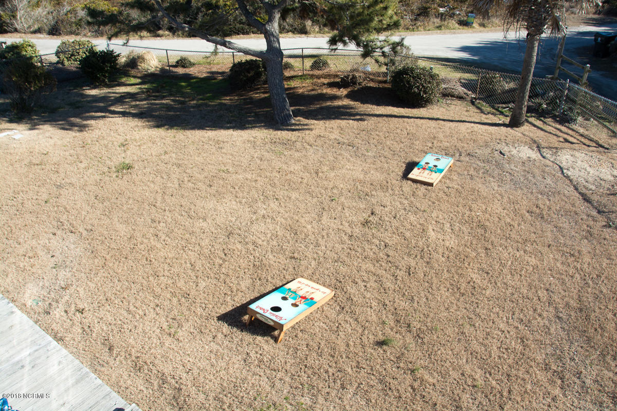 203 Hoffman Beach Road Atlantic Beach, NC 28512 - Photo 35 of 50 Great for a game of cornhole or the kids to play!