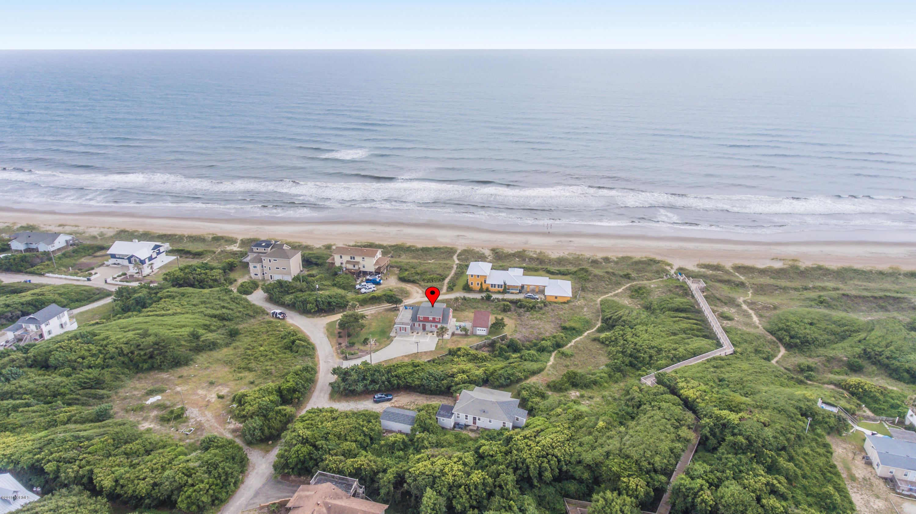 203 Hoffman Beach Road Atlantic Beach, NC 28512 - Photo 46 of 50 Drone