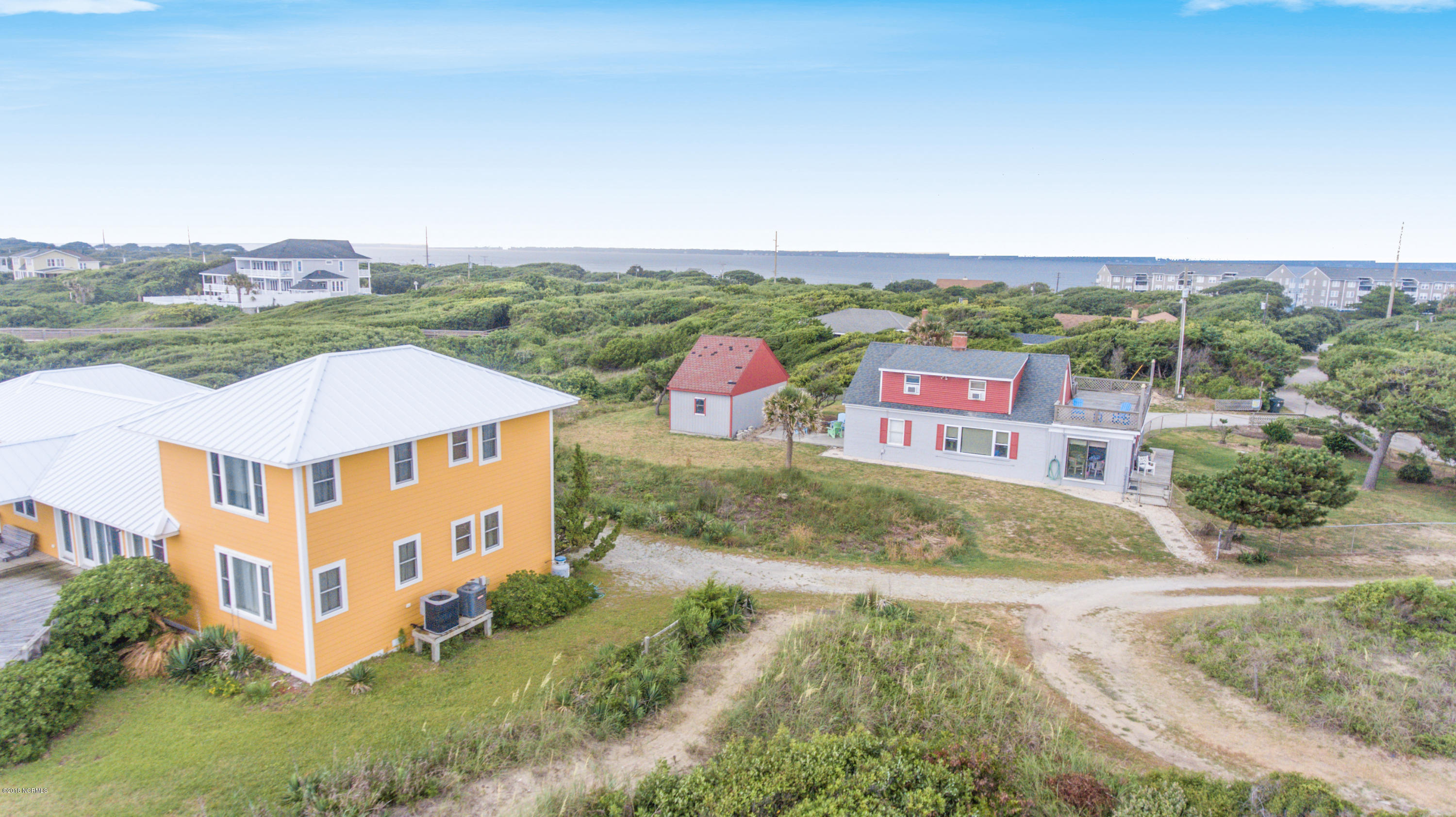 203 Hoffman Beach Road Atlantic Beach, NC 28512 - Photo 47 of 50 Rear view of property