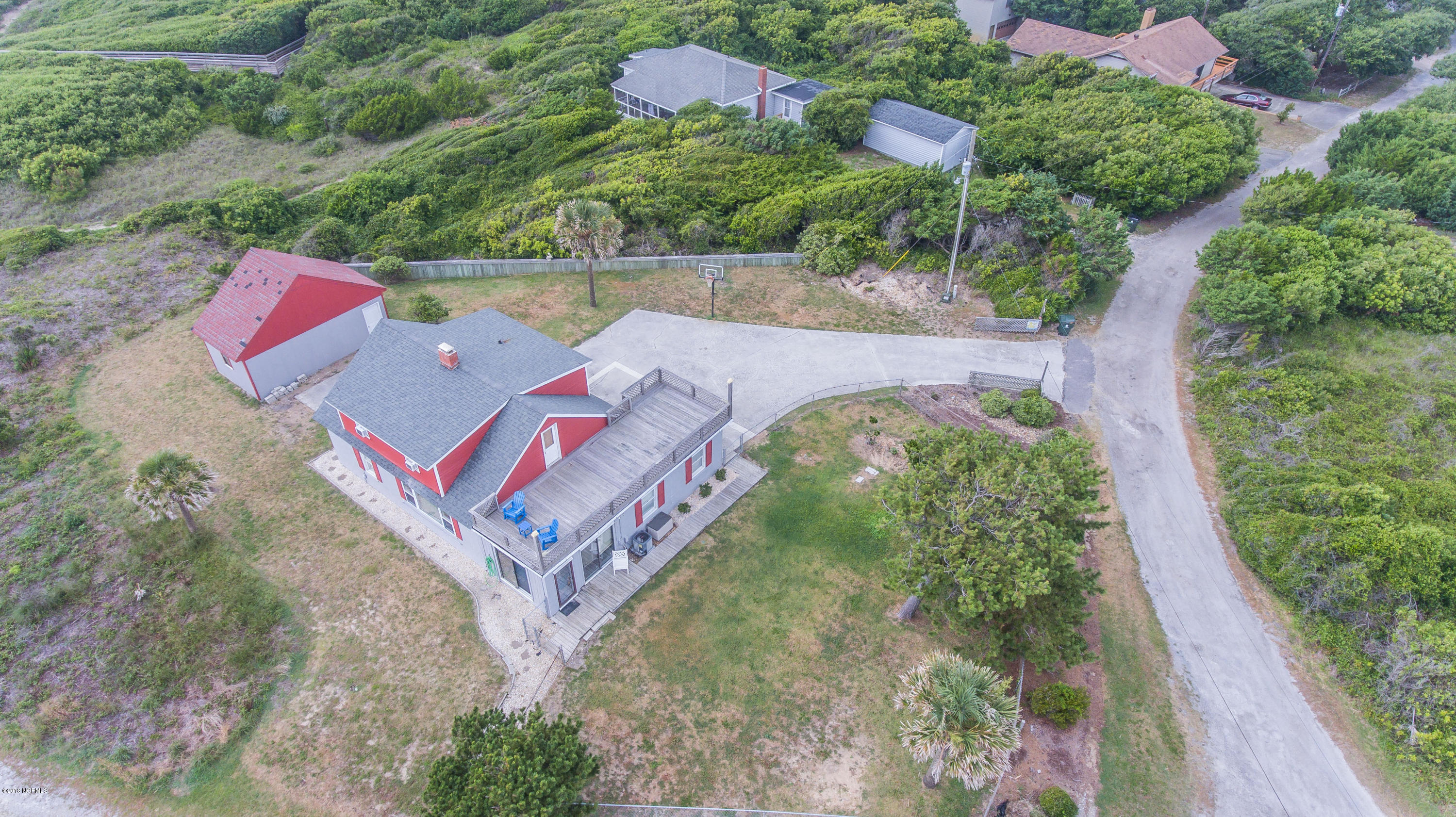 203 Hoffman Beach Road Atlantic Beach, NC 28512 - Photo 49 of 50 Drone